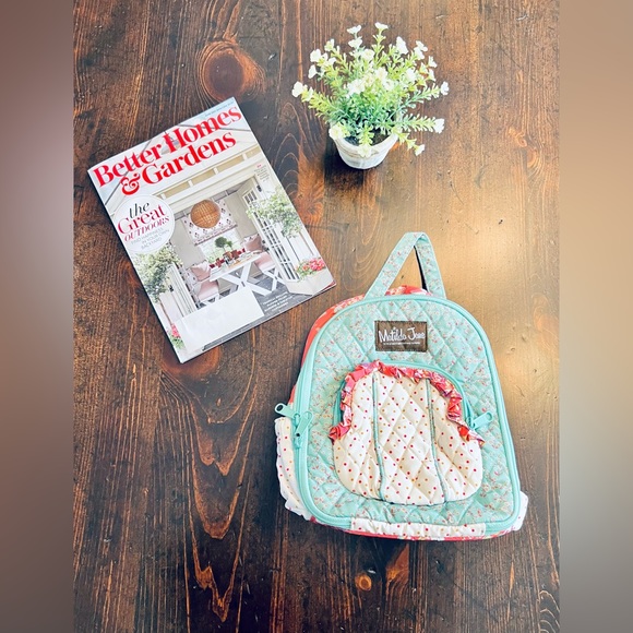 Matilda Jane Accessories Matilda Jane Sandra Floral Ruffle Lunch